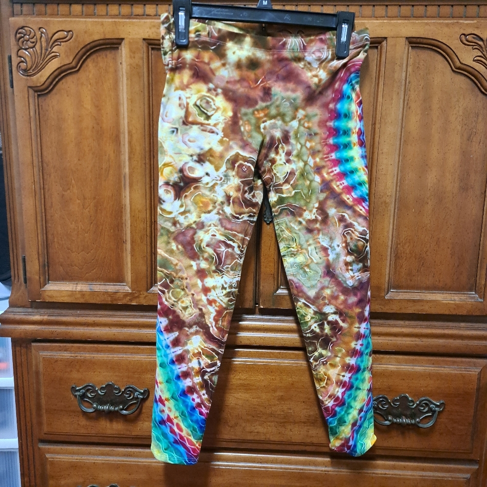 Ladies Small Tie Dye Leggings